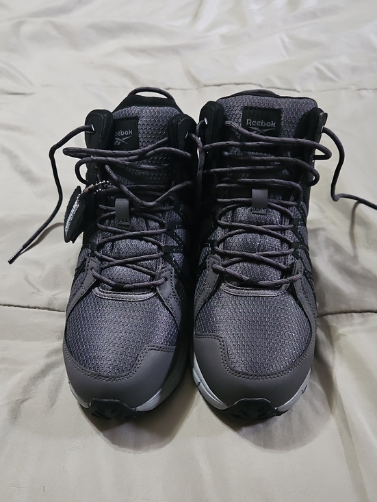 Reebok Other - Reebok Men's Charcoal/Black High-Top Athletic Sneakers